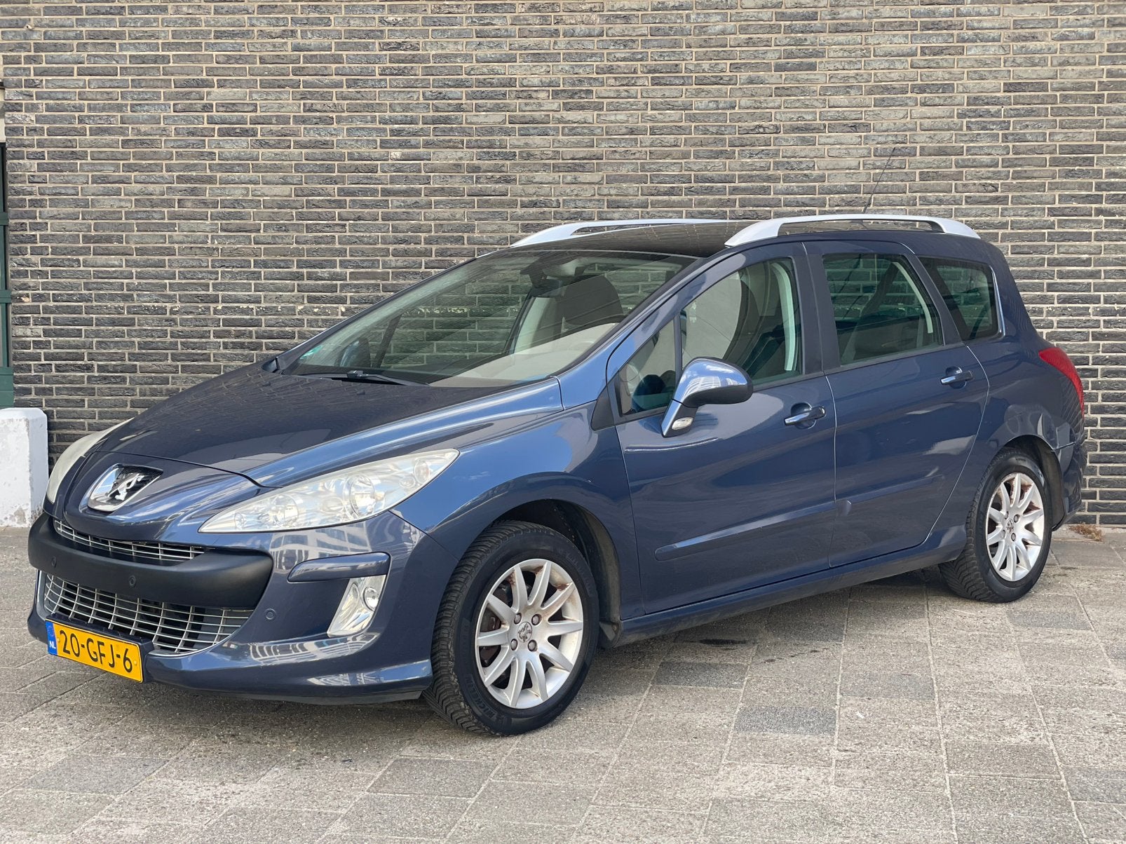Peugeot 308 SW 1.6 VTI 16V Nap ✅ Nieuwe Apk Pano Cruise, Auto's, Voorwielaandrijving, Stof, Zwart, 4 cilinders