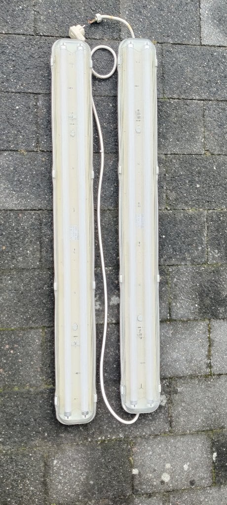 2 TL buisarmaturen, Ophalen, Gebruikt, Overige fittingen, TL-buis