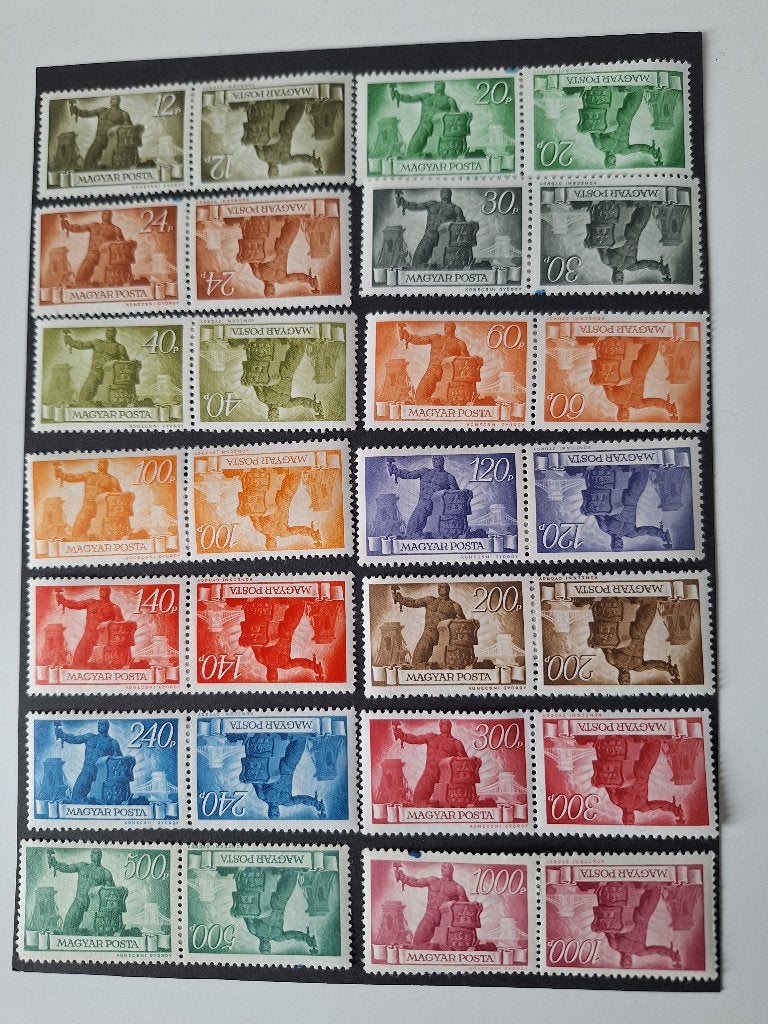 Hongarije Michel 821-834 keerdruk ongebruikt, Postzegels en Munten, Ophalen of Verzenden, Buitenland