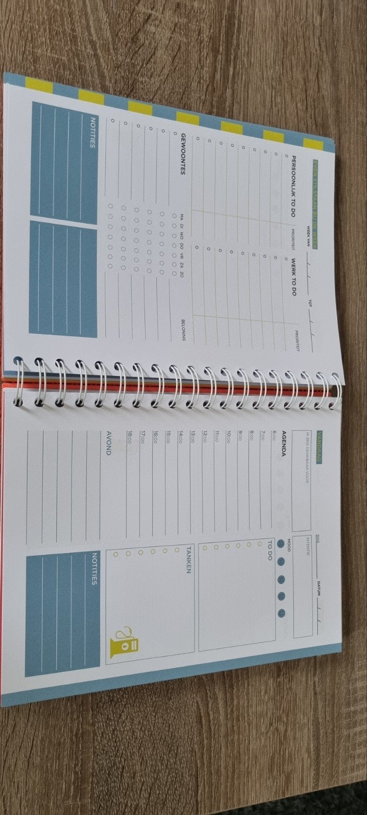game on planner/agenda, Diversen, Ophalen of Verzenden, Zo goed als nieuw