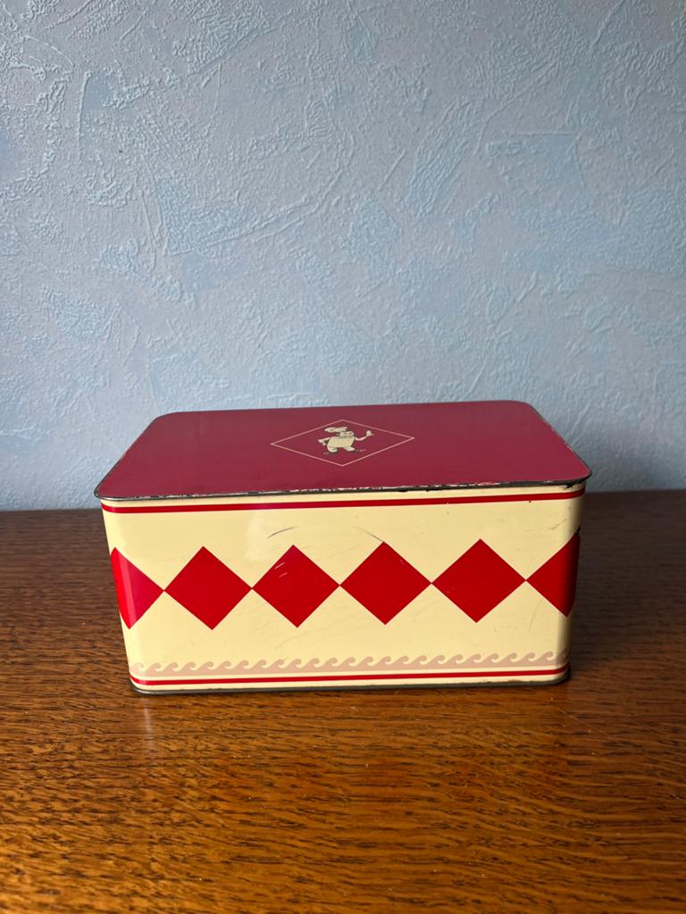 Vintage koektrommel van het merk Bolletje, Ophalen of Verzenden