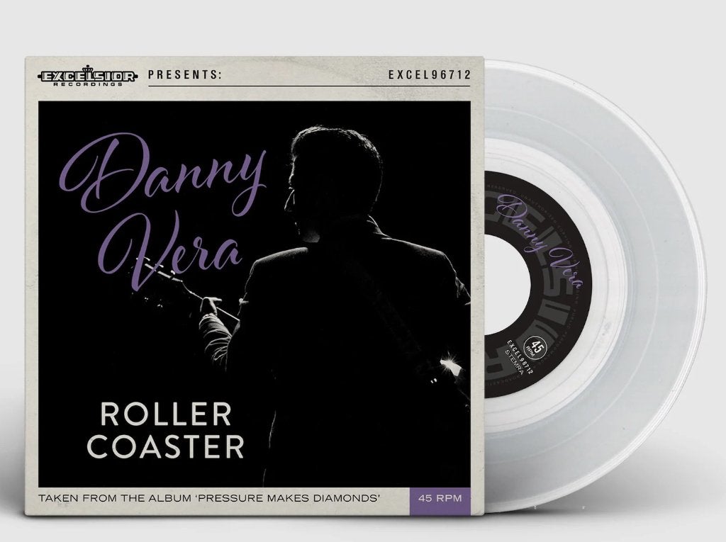 Vinyl Single Danny Vera Roller Coaster CLEAR NUMBERED NIEUW, 7 inch, Ophalen of Verzenden, Colored vinyl, Pop