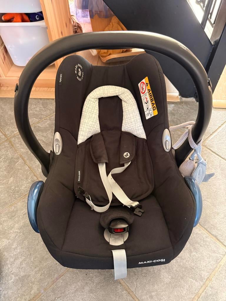 Maxi-Cosi Cabriofix met Little Dutch slinger en Dooky hoes, Ophalen, Zijbescherming, 0 t/m 13 kg, Maxi-Cosi