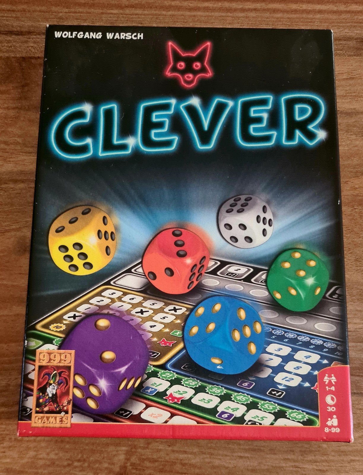 Clever spel, Hobby en Vrije tijd, Gezelschapsspellen | Kaartspellen, Ophalen of Verzenden, Zo goed als nieuw