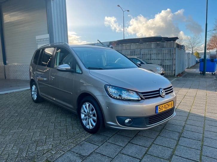 Volkswagen Touran 1.6 tdi, 4 cilinders, Beige, Origineel Nederlands, Diesel