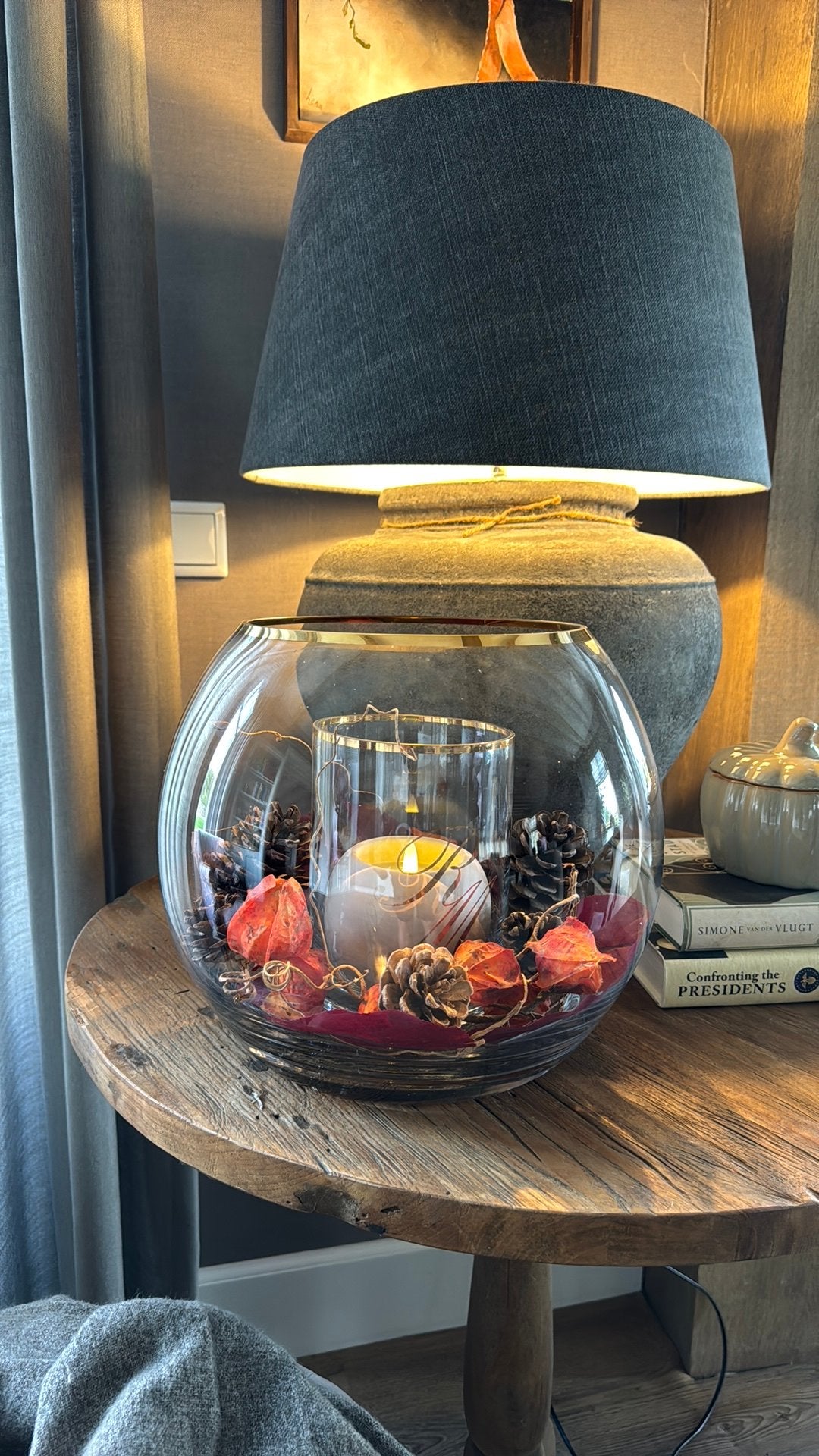 Riviera Maison windlicht, Ophalen, Zo goed als nieuw, Overige materialen, Windlicht