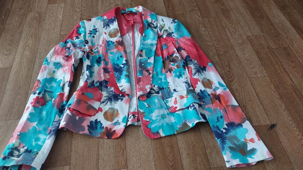 Blazer, Kleding | Dames, Jasjes, Kostuums en Pakken, Maat 38/40 (M), Kostuum of Pak, Meerkleurig, Nieuw