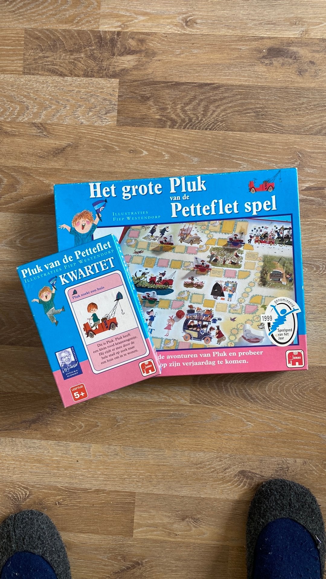 Puk van de Petteflet spellen, Drie of vier spelers, Ophalen of Verzenden, Gebruikt