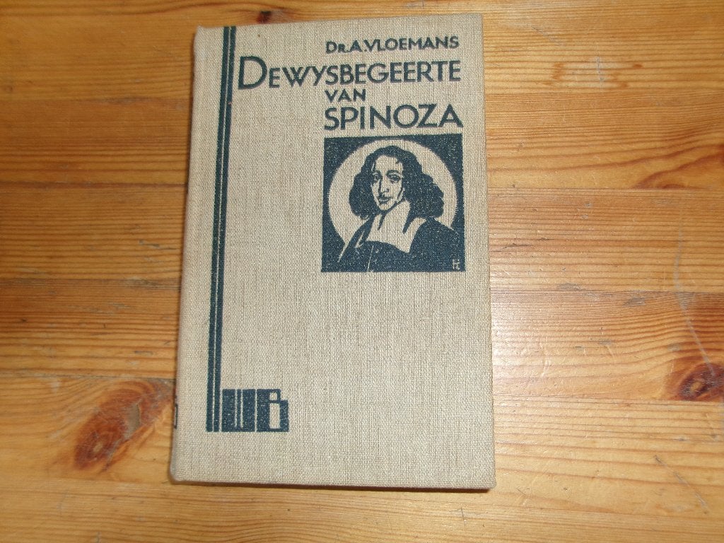 Dr. A. Vloemans - de wysbegeerte van spinoza, Ophalen of Verzenden, Gelezen