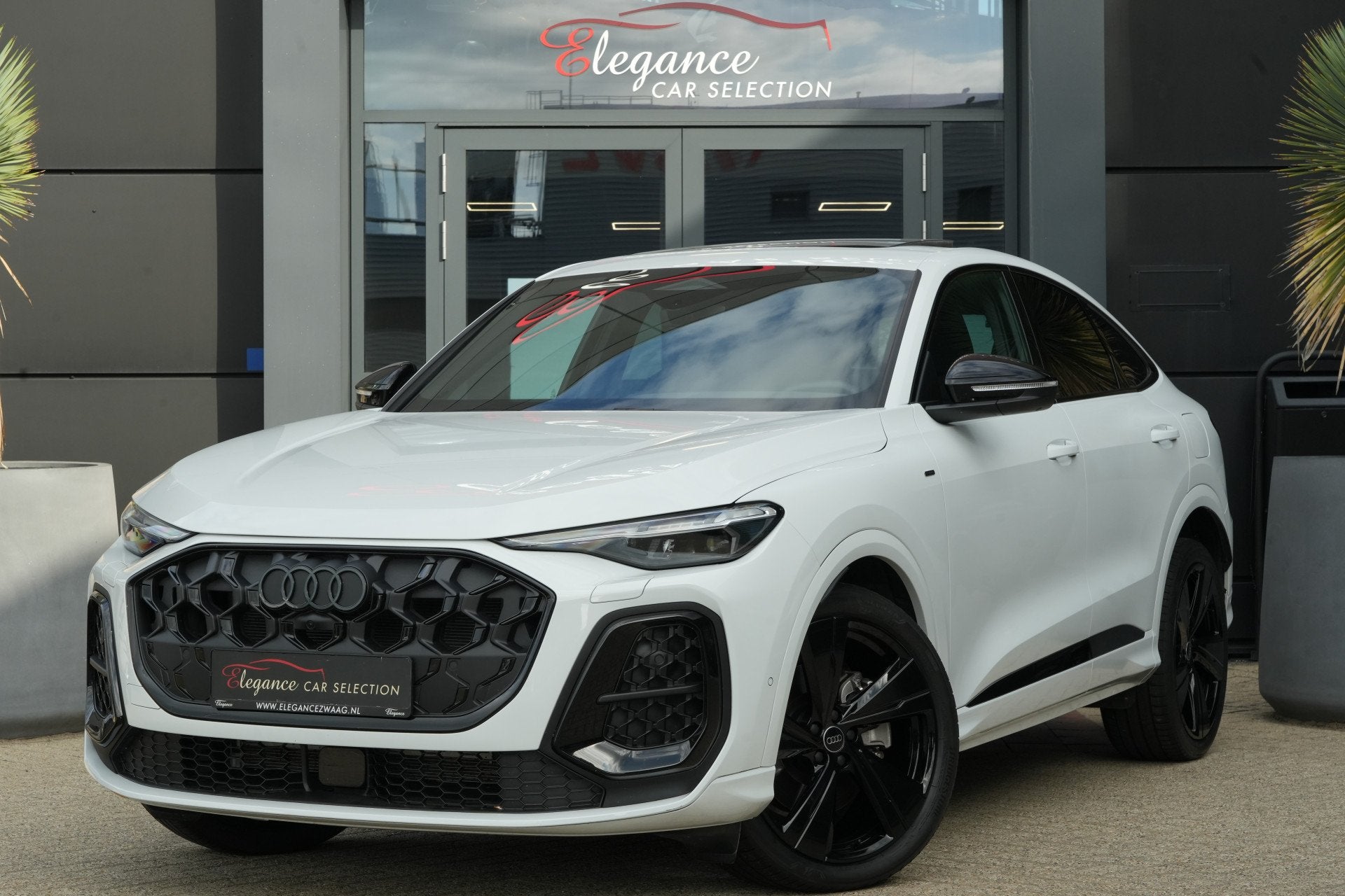 Audi Q5 Sportback 2.0 TFSI e-hybrid quattro S edition Sportb, Auto's, Automaat, Gebruikt, Zwart, 4 cilinders