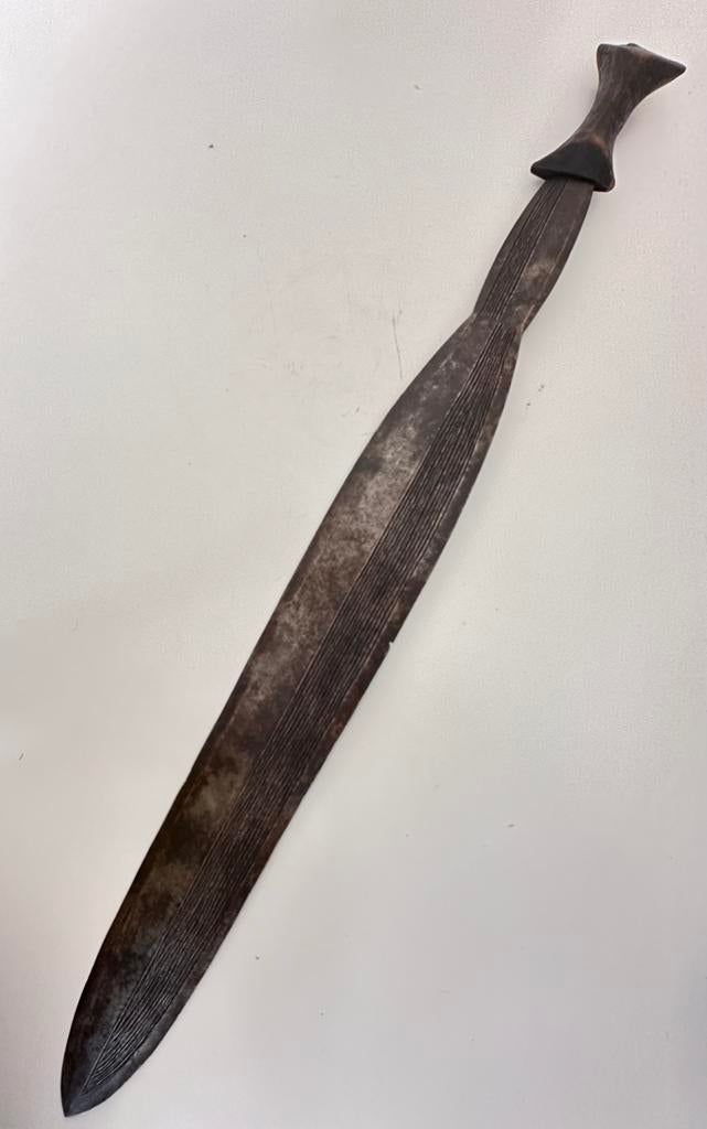 Groot Boa Angba Oorlogs slagzwaard collectie Antropoloog, Ophalen of Verzenden