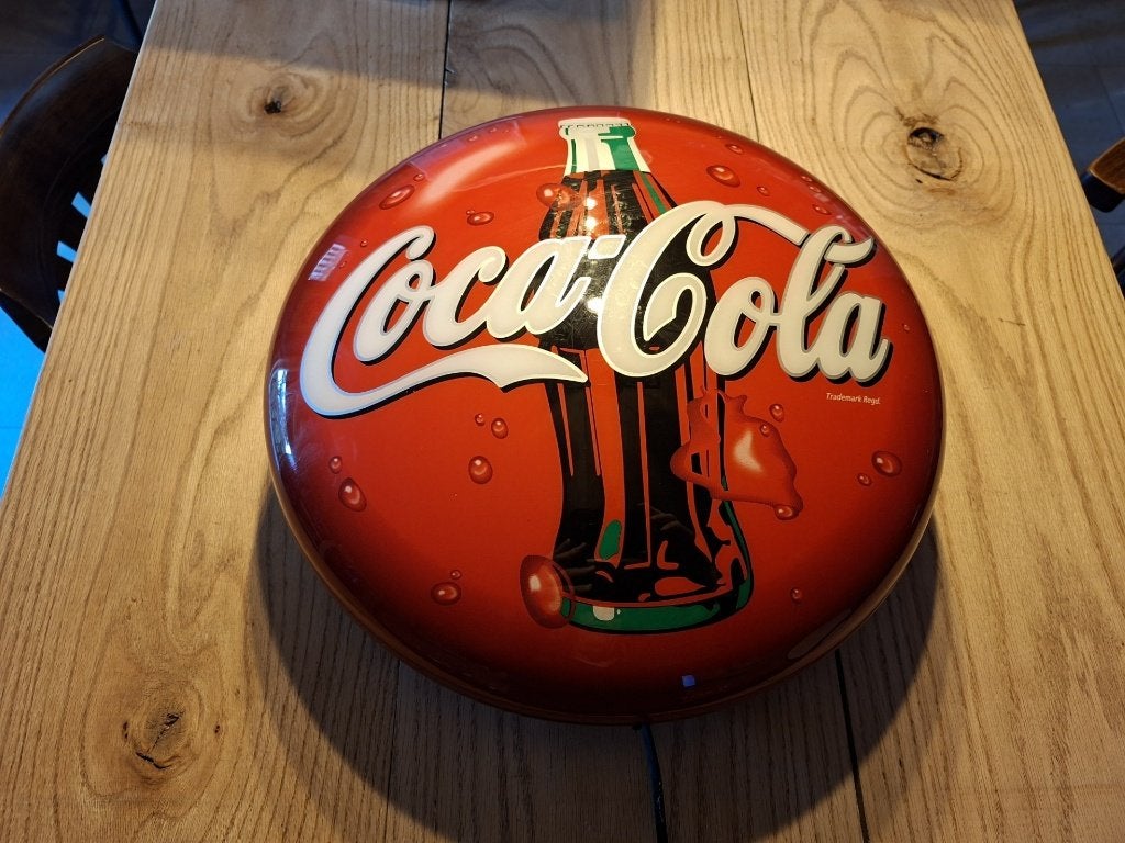 Coca cola lichtreclame, Ophalen of Verzenden, Lichtbak of (neon) lamp