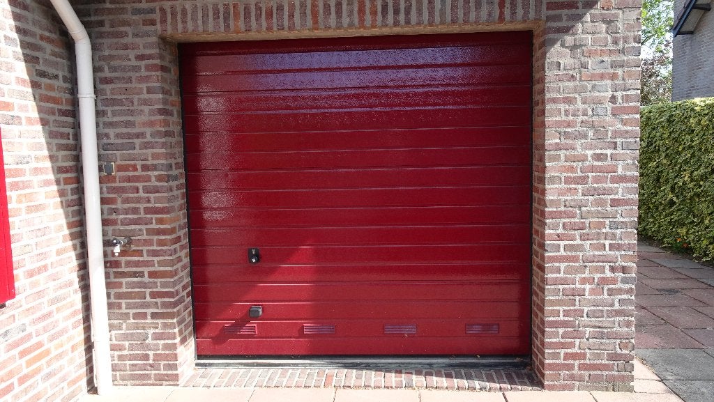 garagedeur Hörmann, Ophalen, Gebruikt, Garagedeur, Metaal