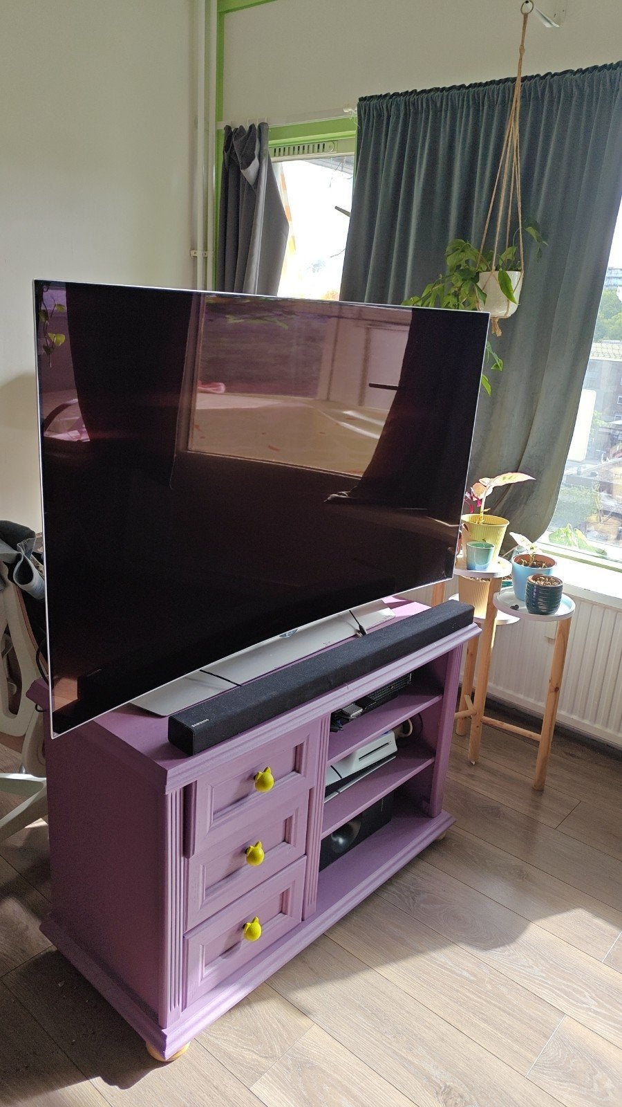 LG 55EG910V OLED Smart TV - kleine inbranding, Ophalen, Gebruikt, OLED, 100 cm of meer