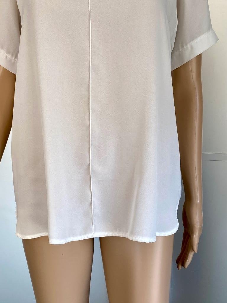 H181 Steps maat M=38/40 blouse top gebroken-wit, Maat 38/40 (M), Wit, Ophalen of Verzenden, Zo goed als nieuw