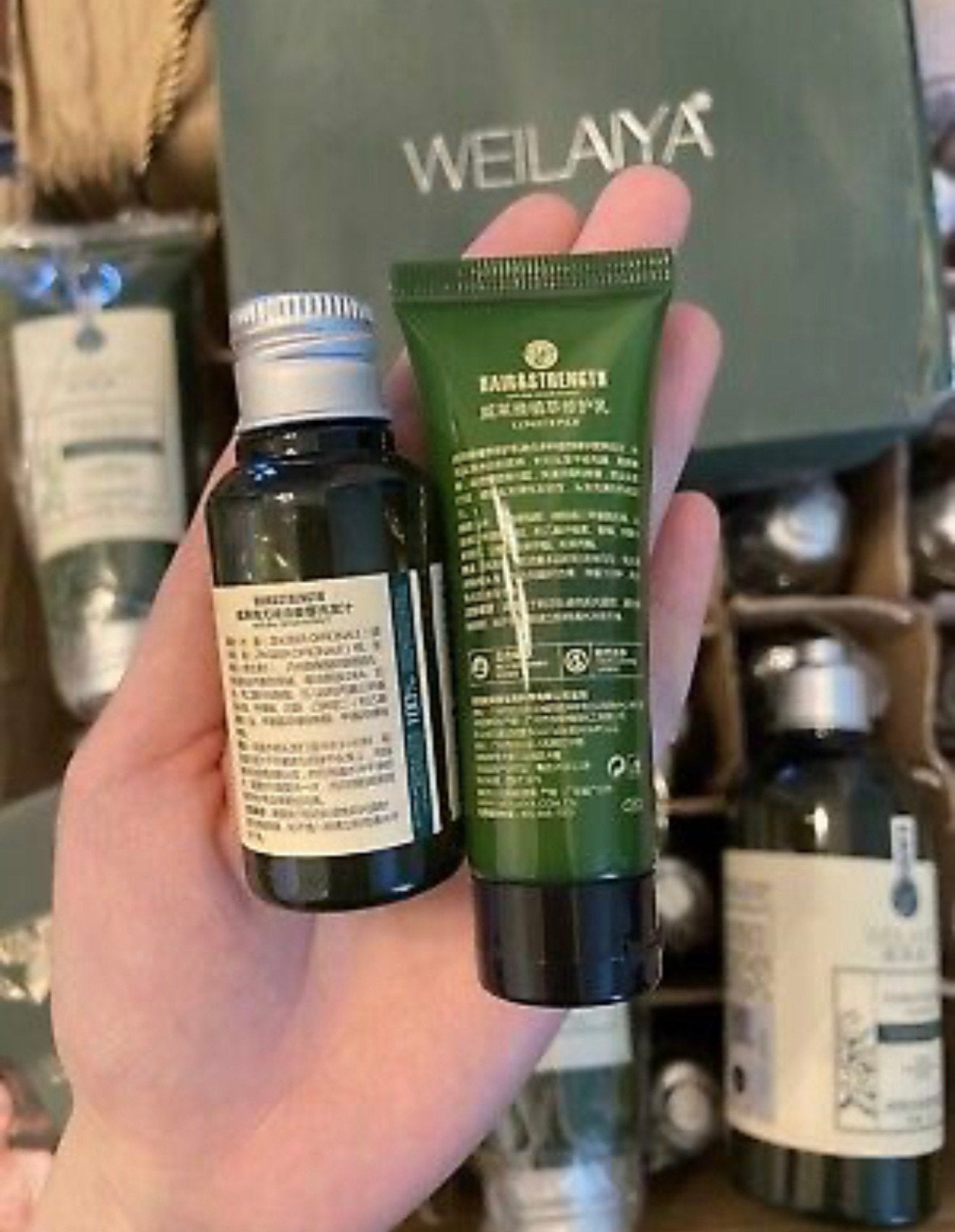 10 setjes Weilaiya Shampoo & Conditioner - tegen haaruitval, Nieuw, Ophalen of Verzenden, H, H