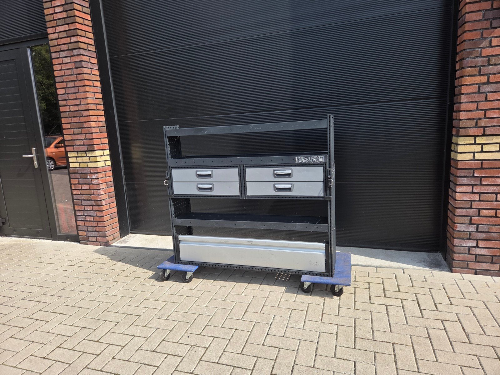 modulsystem bedrijfswagen inrichting bedrijfswageninrichting, Ophalen