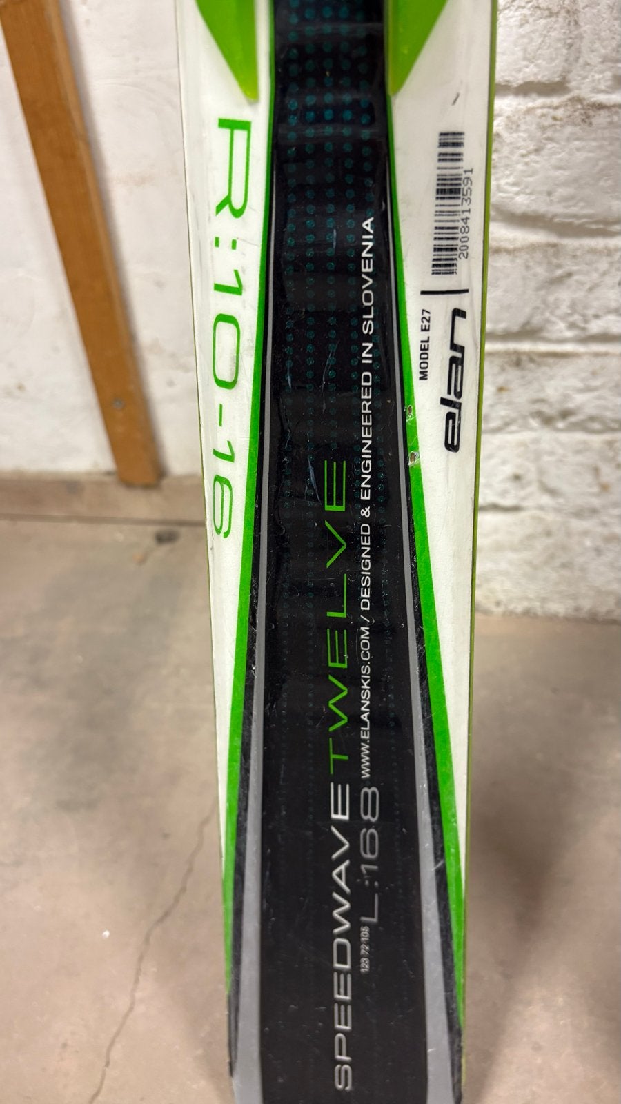 Elan Speedwave Twelve Ski's 168 cm met bindingen, Ophalen, 160 tot 180 cm, Gebruikt, Carve