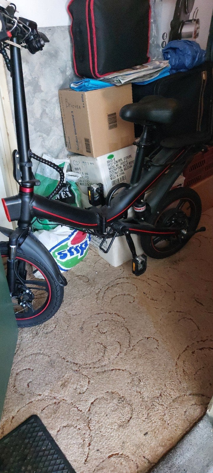 Nieuwe 25 km/u 42 volt Vouwfiets met Handgas en Accessoires, Ophalen, Nieuw, 20 inch of meer