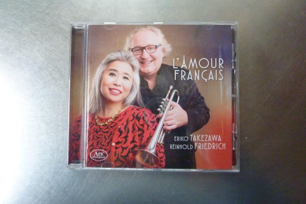 L' Amour Francais - Reinhold Friedrich, Eriko Takezawa, Cd's en Dvd's, Cd's | Klassiek, Zo goed als nieuw, Overige typen, Modernisme tot heden