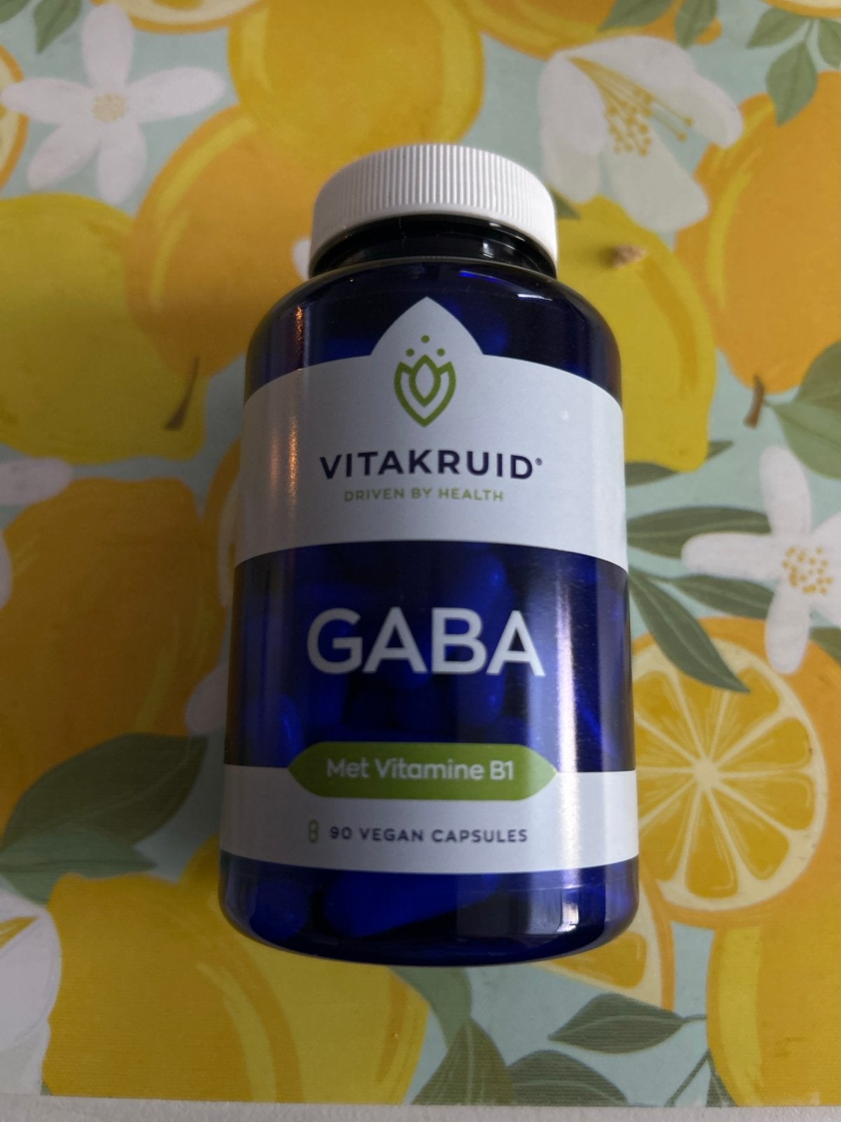 Vitakruid GABA met Vitamine B1 - 86 vegan capsules, Ophalen of Verzenden, Zo goed als nieuw, Poeder of Drank