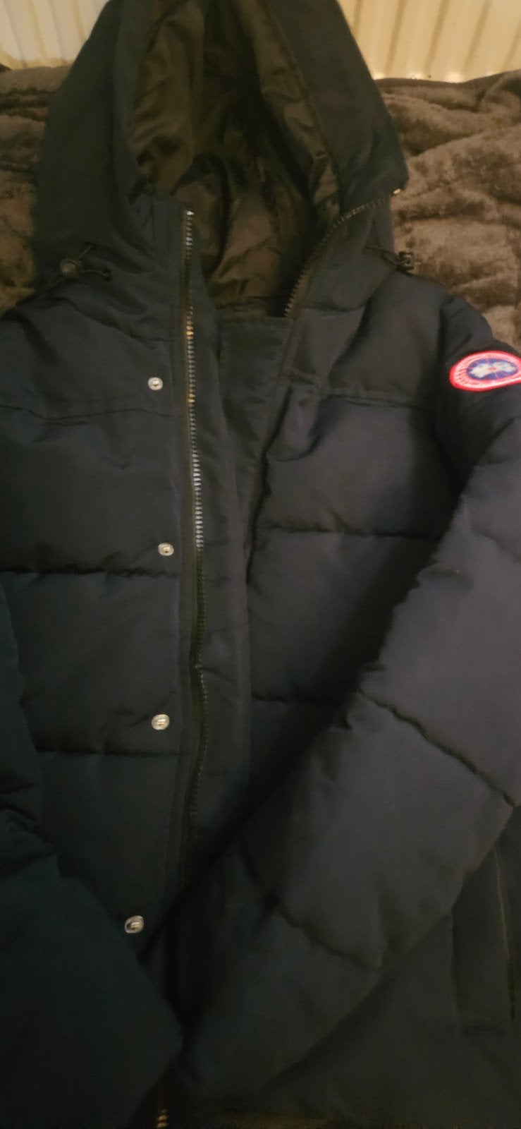 Canada Goose jas maat L, Maat 52/54 (L), Blauw, Canada Goose, Ophalen of Verzenden