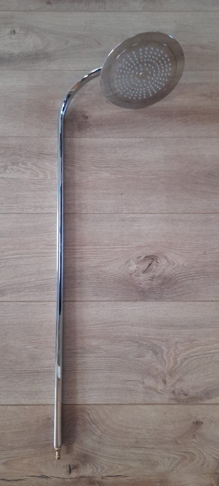 Douchekop met arm - Chroom, Doe-het-zelf en Verbouw, Sanitair, Ophalen, Zo goed als nieuw, Chroom, Douche
