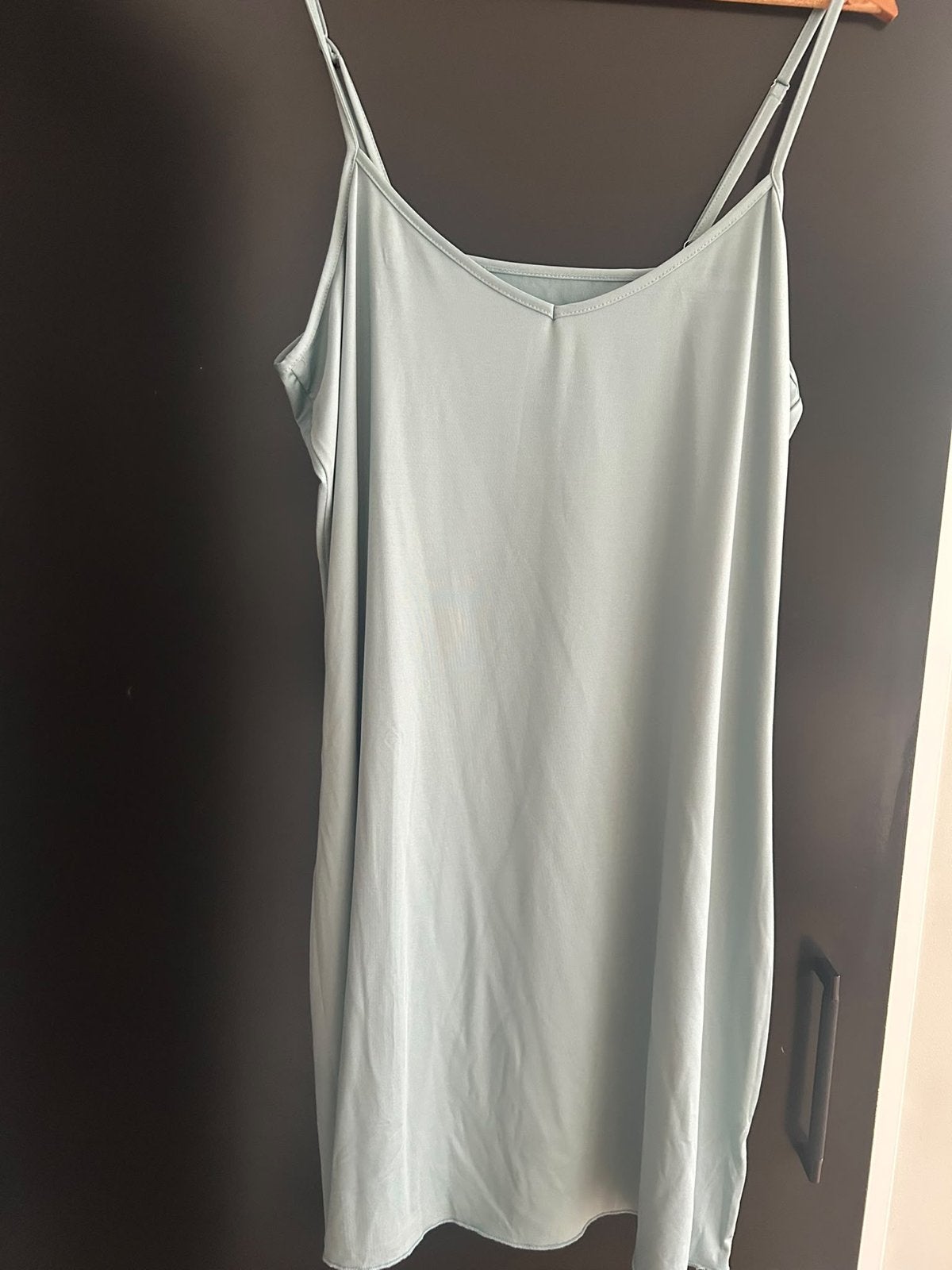 Optdidee nachthemd met spaghettibandjes - Lichtgroen, Kleding | Dames, Ophalen of Verzenden, Nieuw