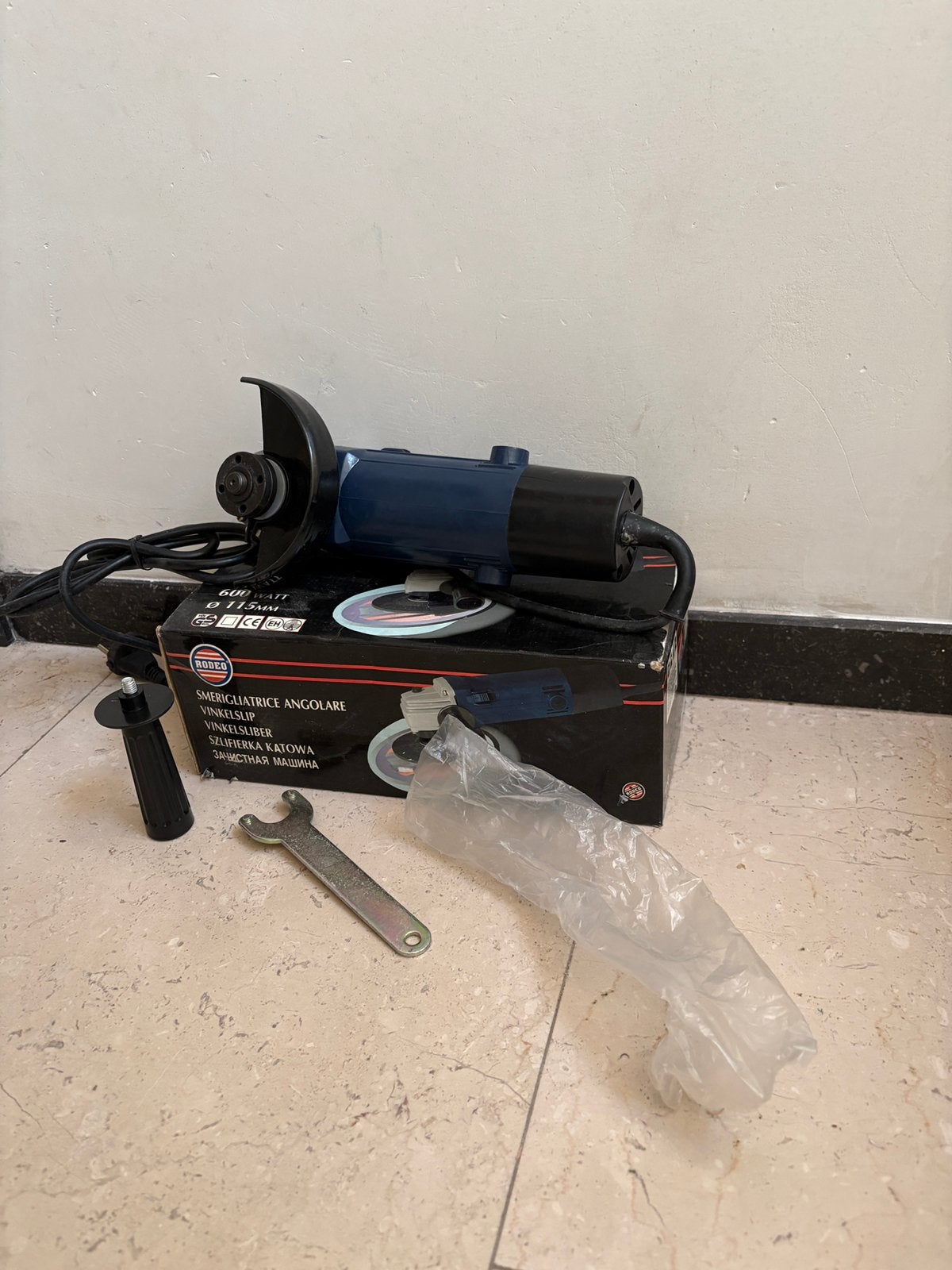 Rodeco slijpmachine nieuw!, Ophalen, Nieuw, Minder dan 700 watt, Werkbankslijpmachine
