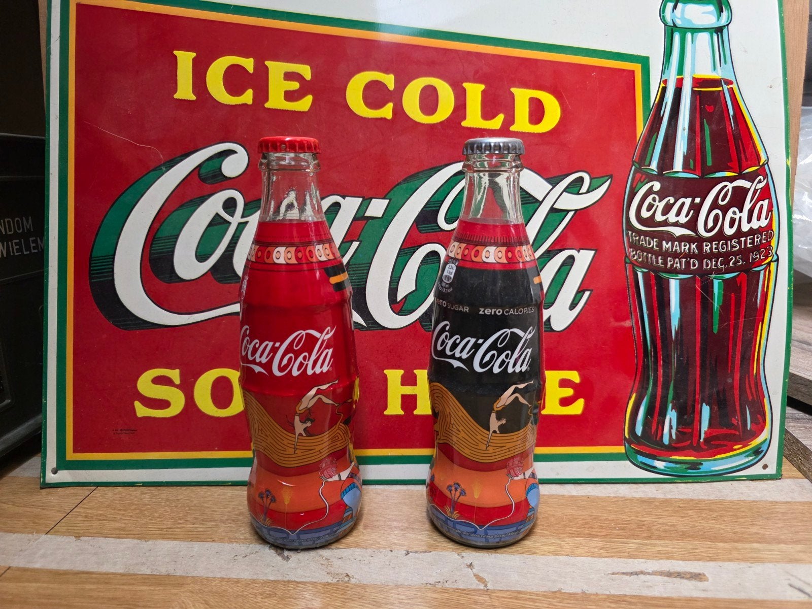Coca-cola flesjes Kreta 2017, Ophalen of Verzenden, Zo goed als nieuw