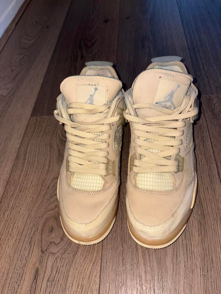Jordan 4 off white maat 43, Ophalen of Verzenden, Zo goed als nieuw, Schoenen