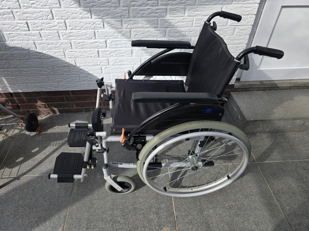 Rolstoel Excel G-ECO +Comfort beensteunen, Diversen, Rolstoelen, Ophalen, Duwrolstoel
