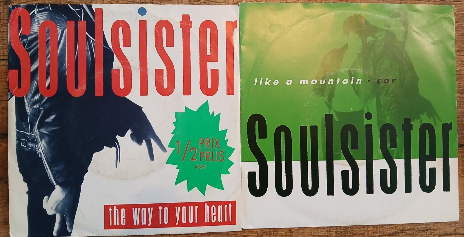 Soulsister-2x7", Gebruikt, 7 inch, Ophalen of Verzenden, Pop