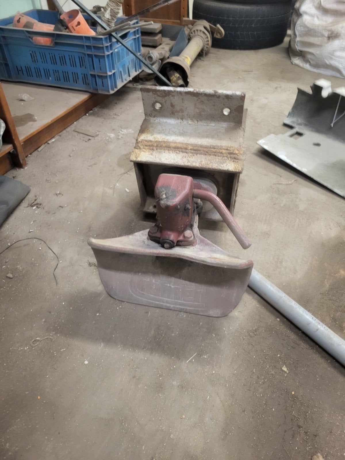 vangmuil 50ton, Ophalen, Gebruikt