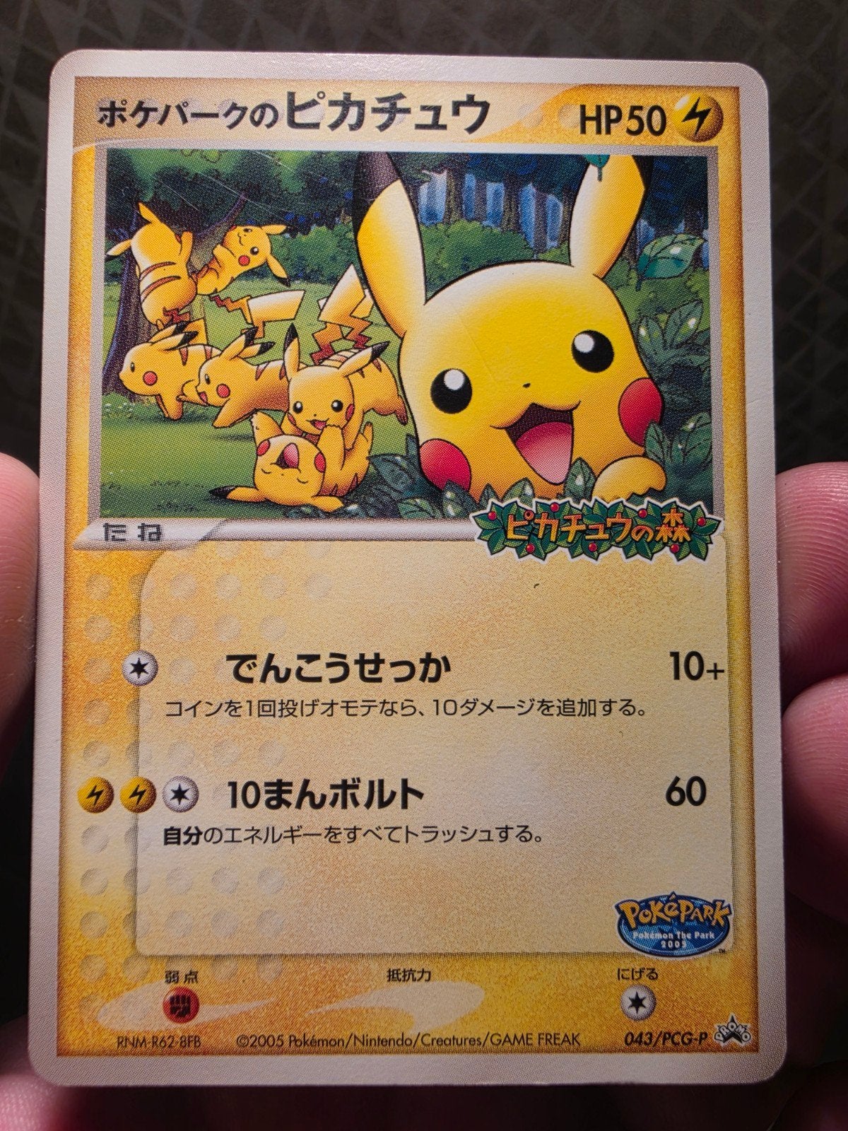 PokéPark's Pikachu (PCG-P 043)
PCG Promos, Ophalen of Verzenden, Zo goed als nieuw