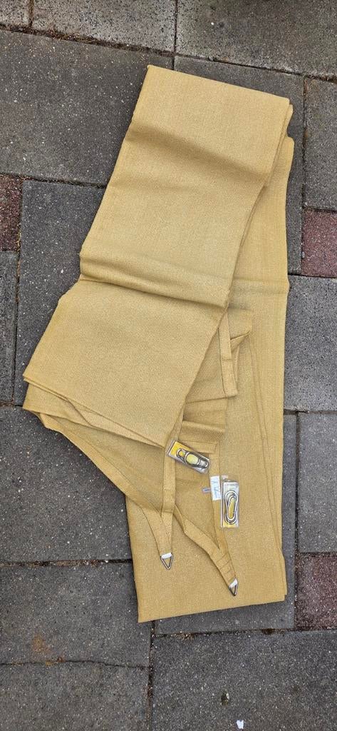 Zandkleurig Schaduwdoek 3.50 x 4.50 m. - Nieuw in Verpakking, Ophalen of Verzenden, Nieuw