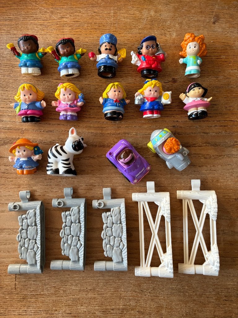 Fisher-Price Little People poppetjes, Kinderen en Baby's, Ophalen of Verzenden, Gebruikt, Speelset