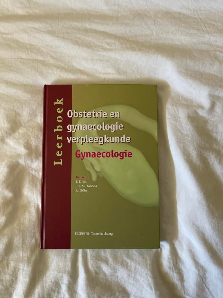 Leerboek Obstetrie en Gynaecologie Verpleegkunde, Ophalen of Verzenden, Zo goed als nieuw