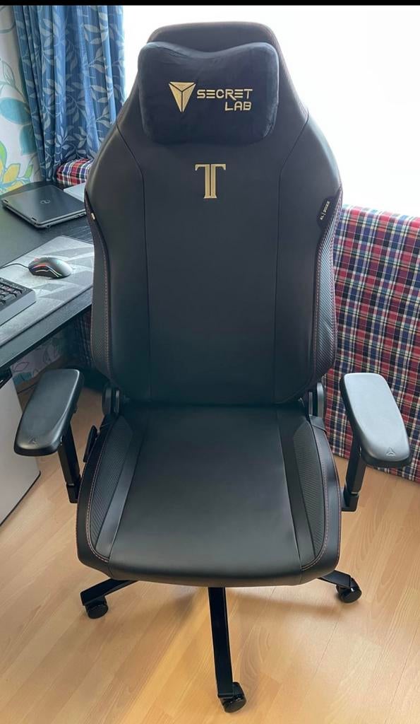 Secretlab TITAN EVO XL 2022 - NIEUWSTAAT!!!, Ophalen, Zo goed als nieuw, Zwart