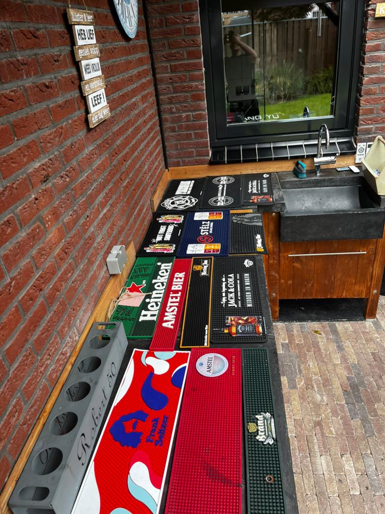 Biermatten, Ophalen of Verzenden, Zo goed als nieuw, Flesje(s), Overige merken