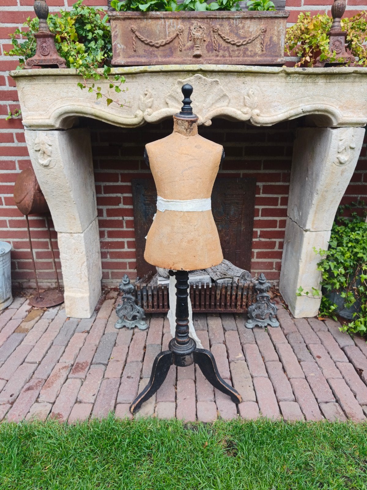 papier mache wespentaille paspopje kinderpaspopje mannequin, Ophalen