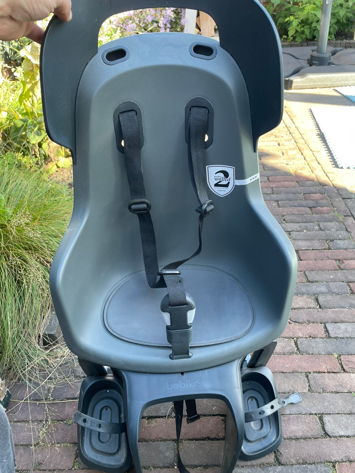 Bobike achterzitje met MIK hd, Fietsen en Brommers, Ophalen, Zo goed als nieuw