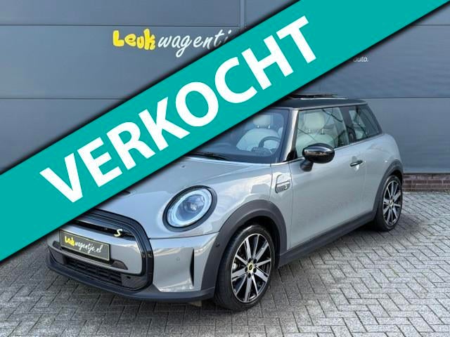 Mini Mini Electric Yours *pano *leer *camera *16.500 km, Stoelverwarming, Gebruikt, 1340 kg, 33 kWh