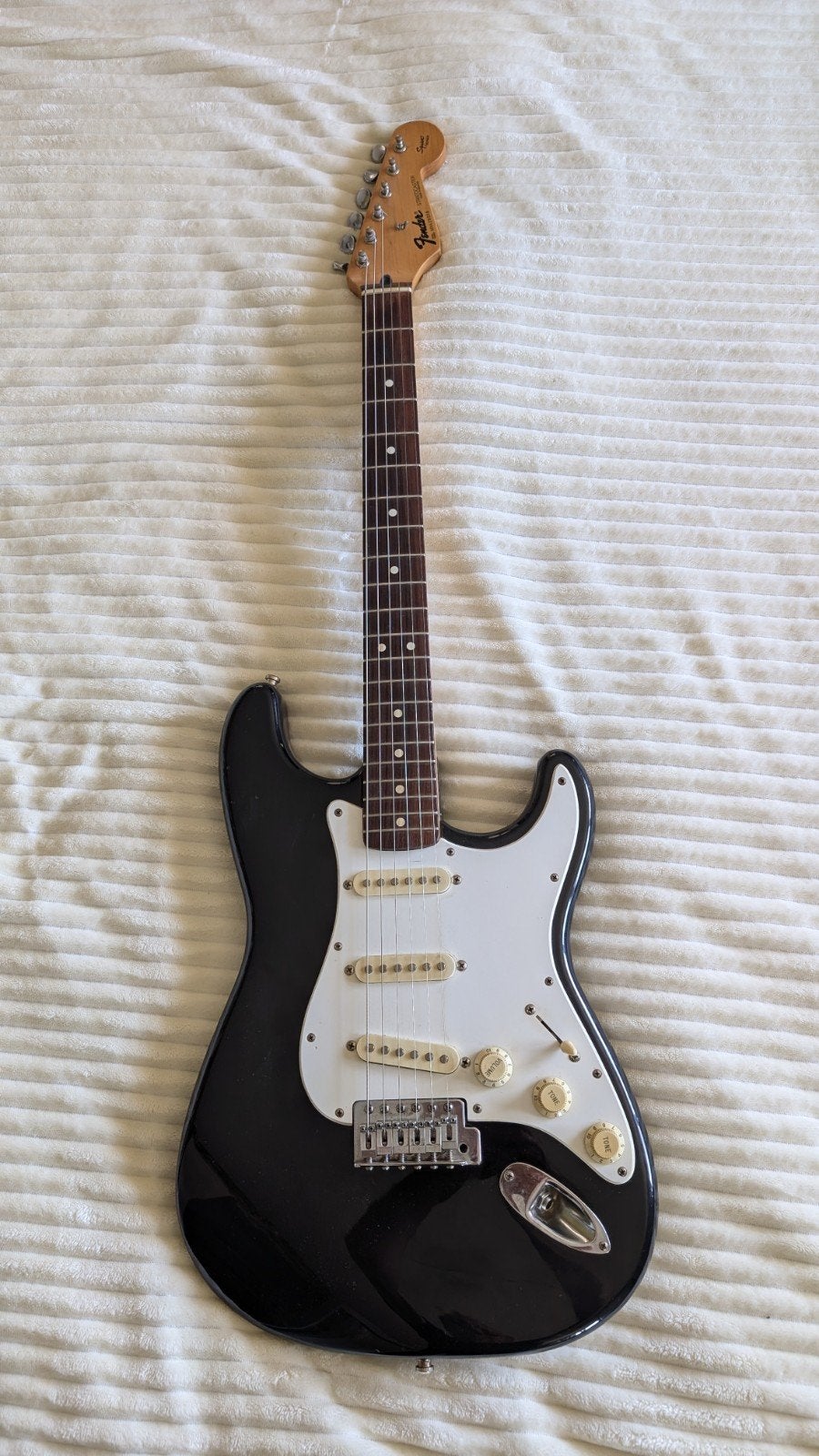 Fender Squier Stratocaster Mexico - Nieuwe Jumbo Frets, Muziek en Instrumenten, Ophalen of Verzenden, Gebruikt, Solid body, Fender