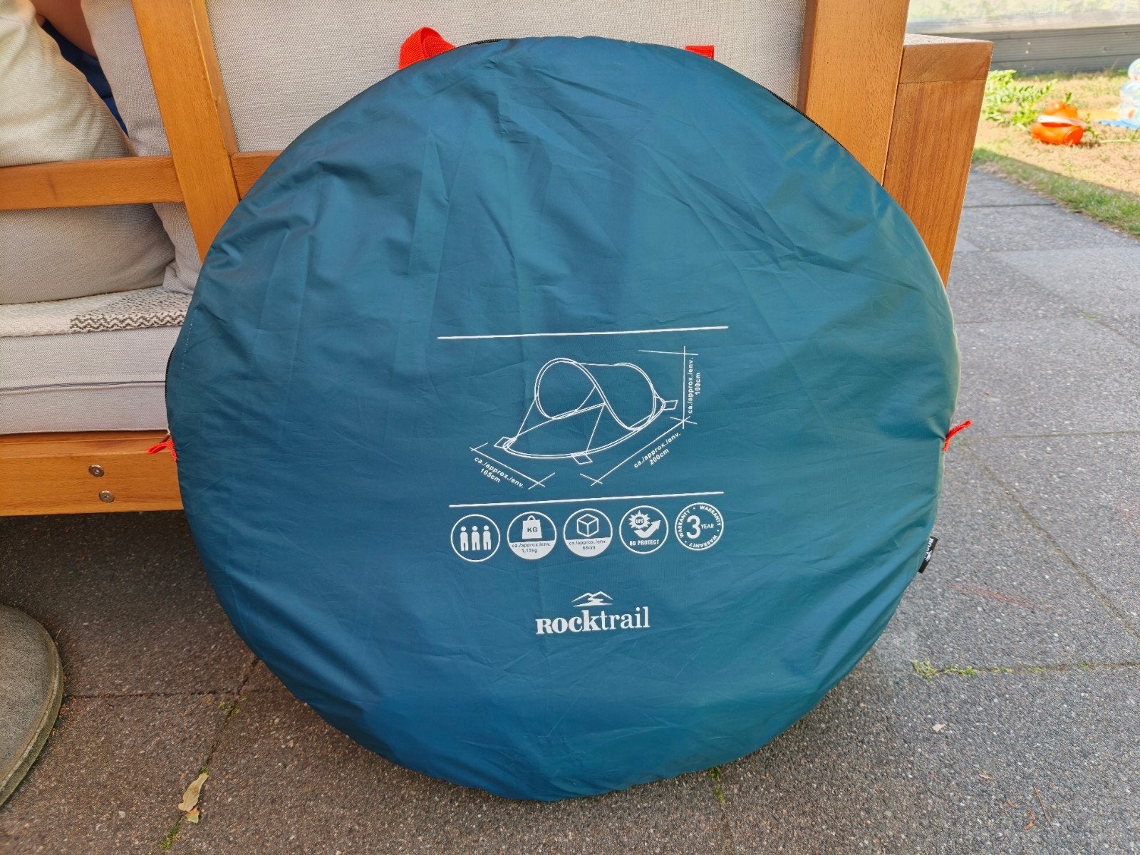 Te koop Rocktail mini tent/ shelter - izgs, Ophalen, Gebruikt