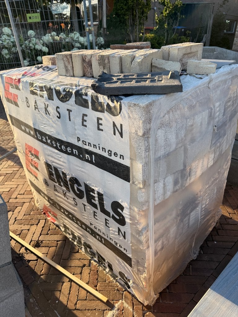 Heel pallet (720 st.) mooie gevelstenen te koop, Doe-het-zelf en Verbouw, Metselstenen, Ophalen, Nieuw, Bakstenen