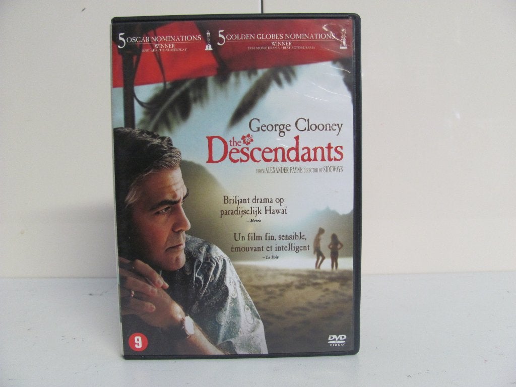 the descendants met gerge clooney, Nederlands, Breedbeeld, Vanaf 9 jaar, Zo goed als nieuw