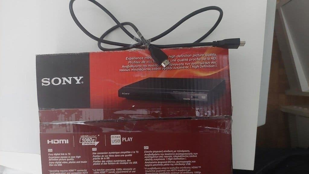 Sony DVD Speler met HDMI en USB Play - 1080p Upscale, Ophalen, Gebruikt, Dvd-speler, Sony