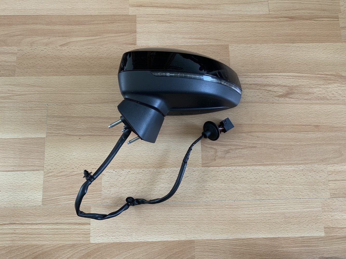 buitenspiegel links audi A3 8V 2012 tot 2020 zwart, Gebruikt, -, -, -