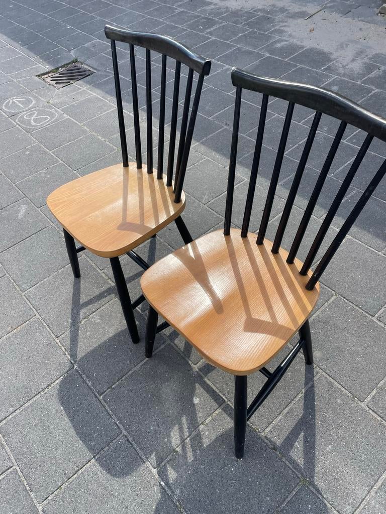 Set van 2 Fanett stoelen, Ilmari Tapiovaara voor Edsbyverken, Ophalen